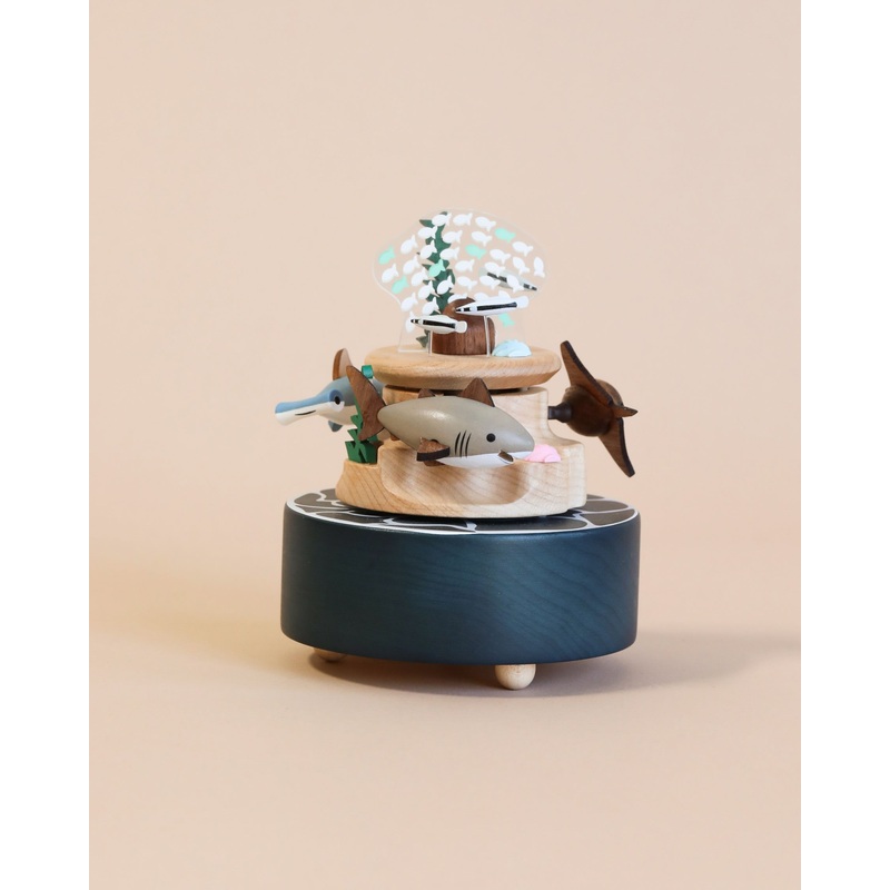 Wooden Under The sea Music Box