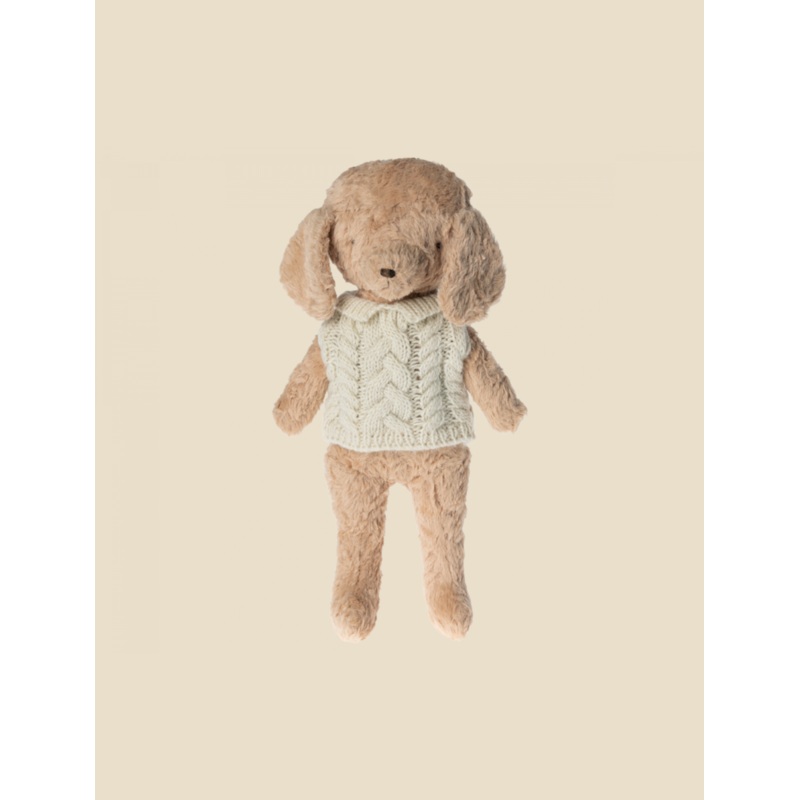 Maileg Puppy Sweater - Off White