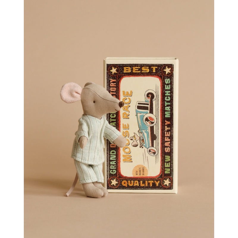 Maileg Big Brother, Mouse In Matchbox