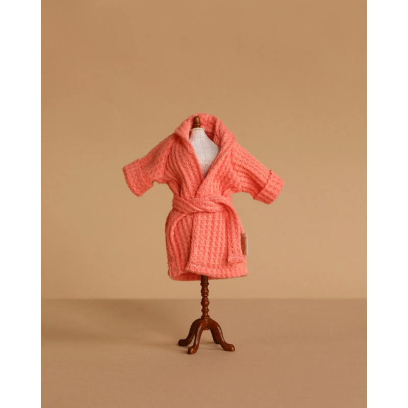 Maileg Extra Clothing: Bathrobe - Coral
