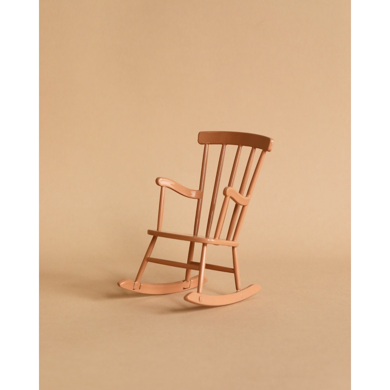 Maileg Rocking Chair, Mouse - Dark Powder