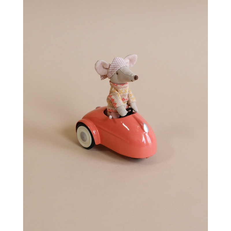 Maileg Mouse Car - Coral