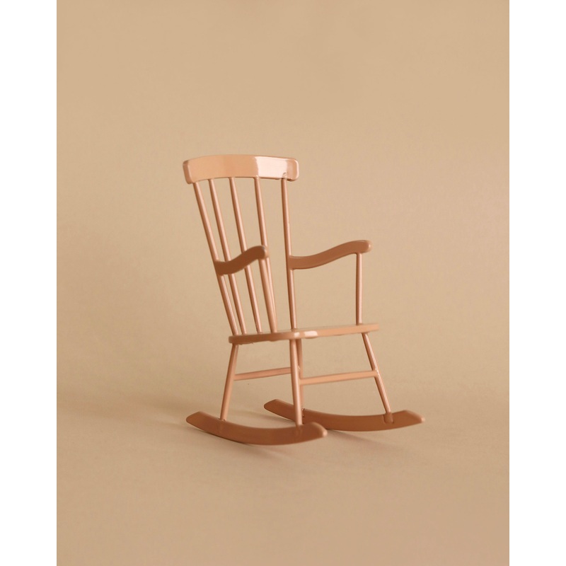 Maileg Rocking Chair, Mini - Dark Powder (Larger Size)