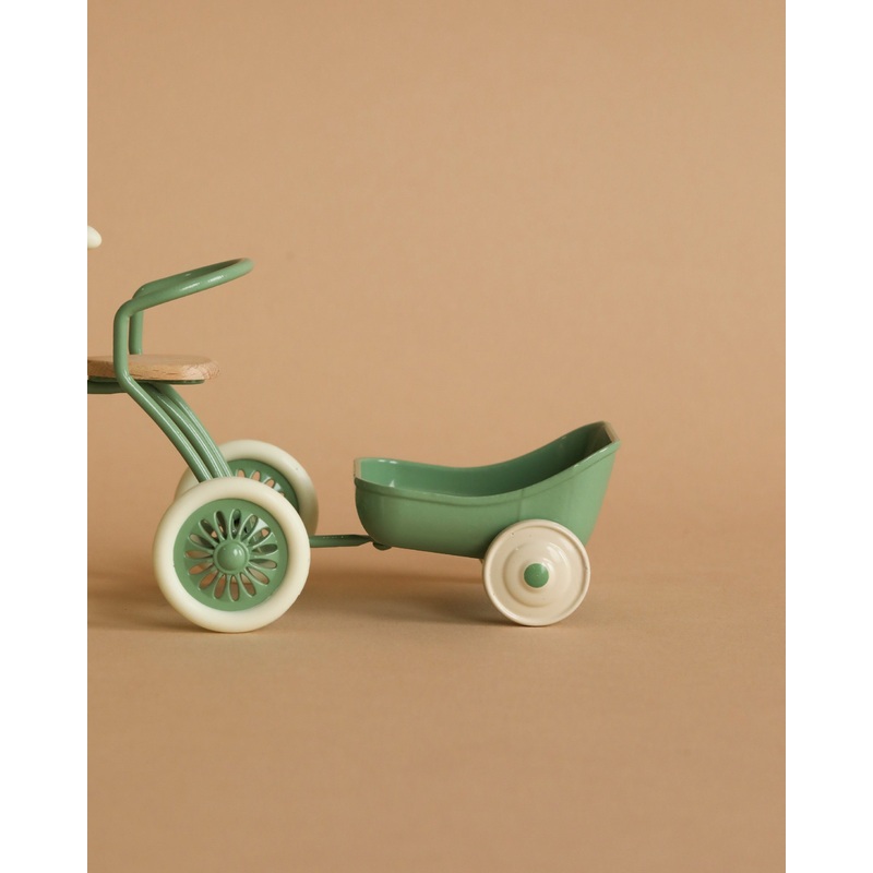 Maileg Tricycle Hanger, Mouse - Green