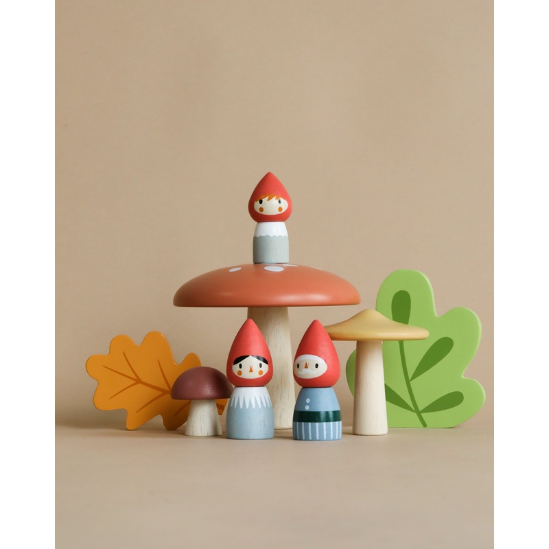 Woodland Gnome Family
