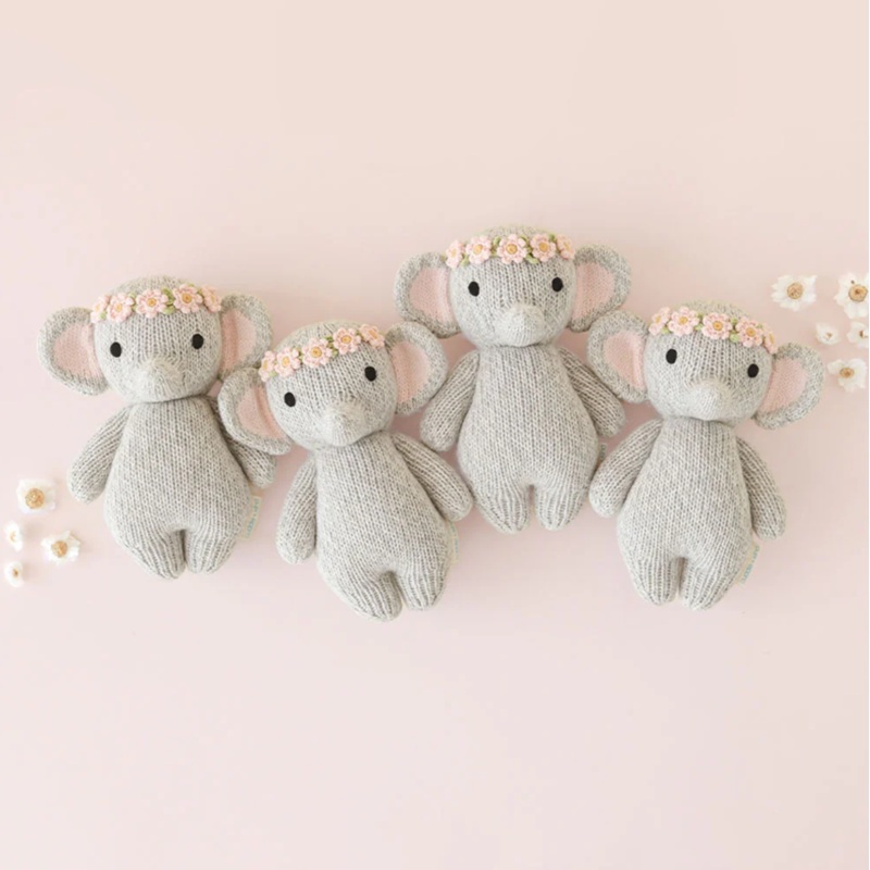 Cuddle + Kind Baby Elephant - Blush Floral