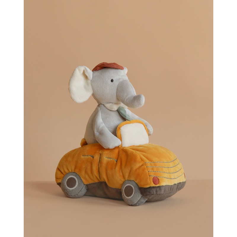 Elephant Driver Plush Toy