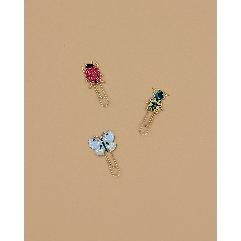 Curio Enamel Paper Clip Set