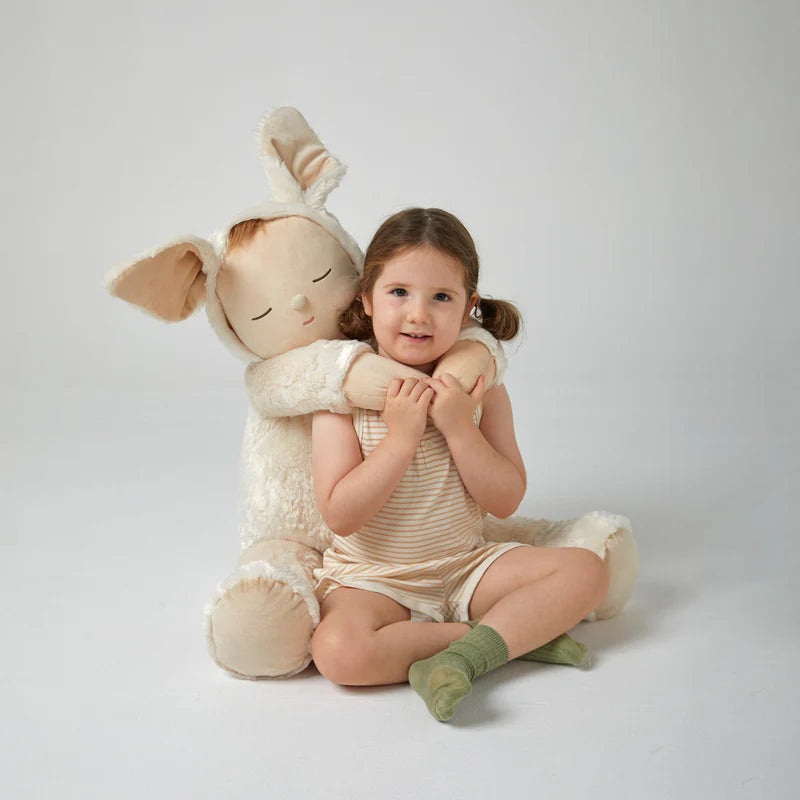 Giant Cozy Bunny Moppet - Final Sale