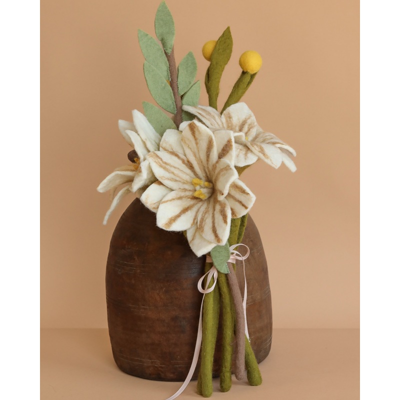 Handcrafted Felt Flower Bouquet