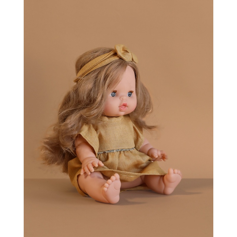Minikane Baby Doll (13") - Eleanor With Clothing