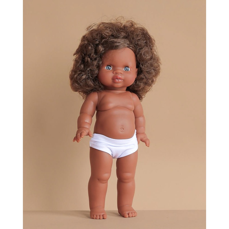 Minikane Standing Doll (14") - Charlie (clothing sold separately)