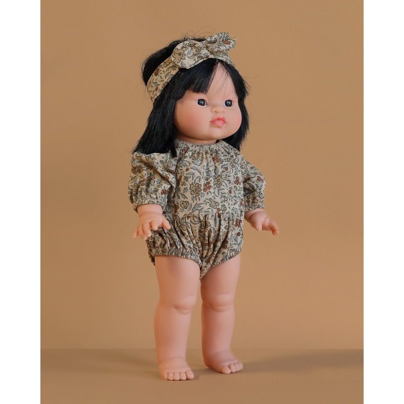 Minikane Standing Doll (14") - Jade With Clothing