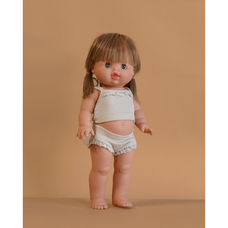 Minikane Standing Doll (14") - Yz With Clothing