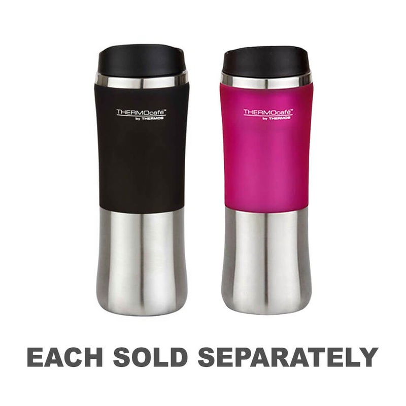 300 ml S / Steel Travel Tobusbler avec manche extrieure en plastique