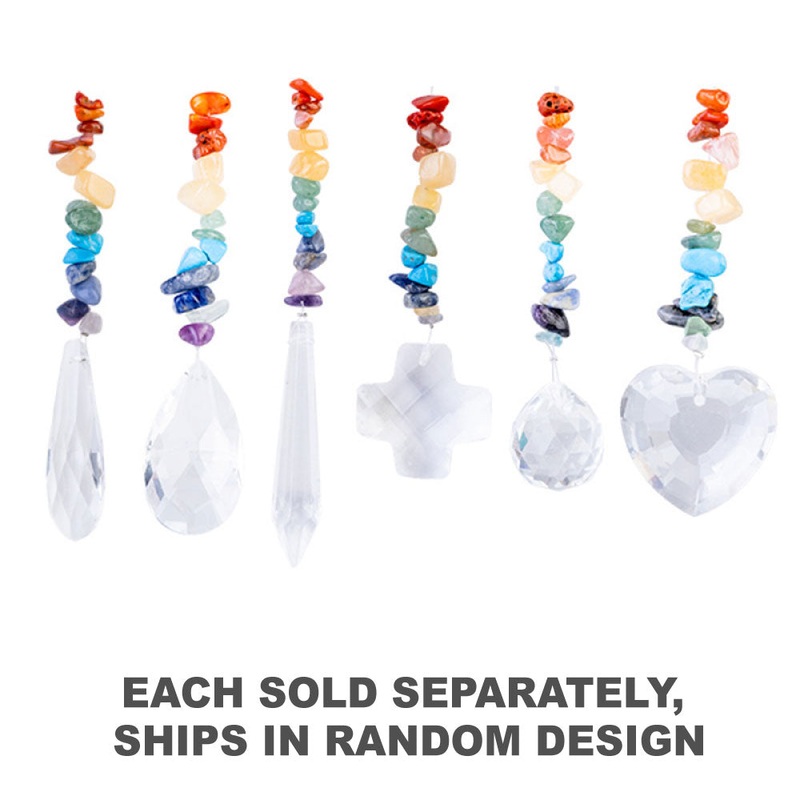 Chakra Gemstone et Crystal Sun Catcher