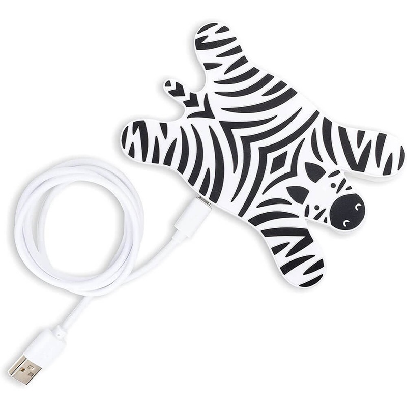 Chargeur de tlphone sans fil Mustard Zebra