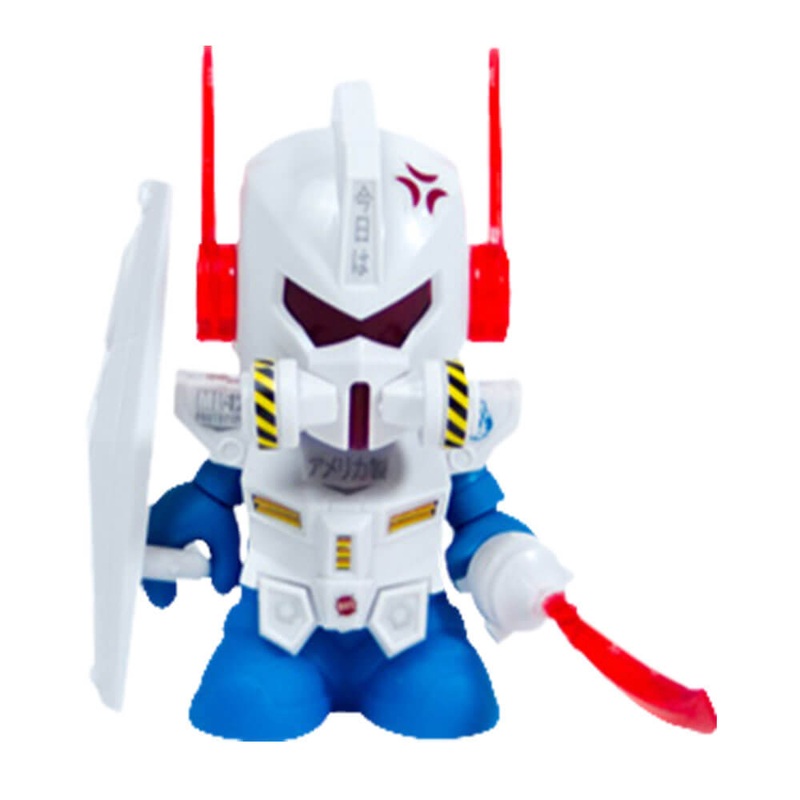 Kidrobot bot mini pistolet de mre 3 "dition blanche