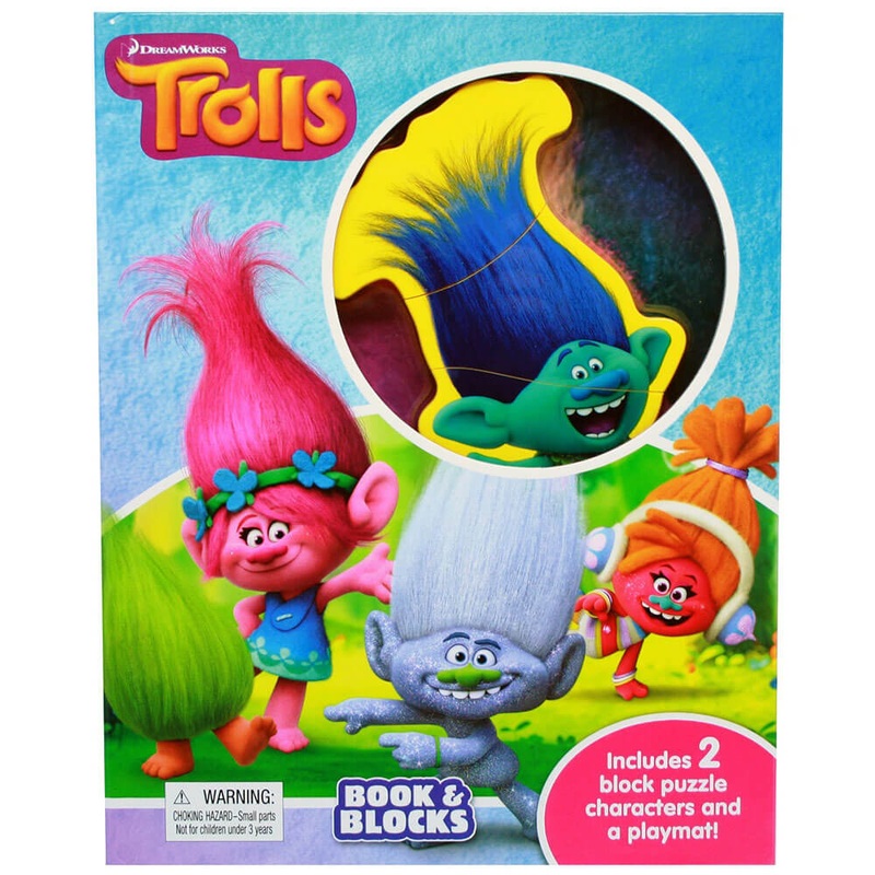 Livre et blocs de trolls