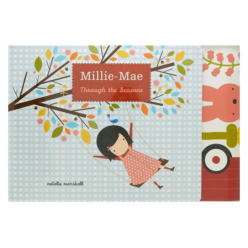 Millie-mae  travers le livre des saisons et dcalcomanie