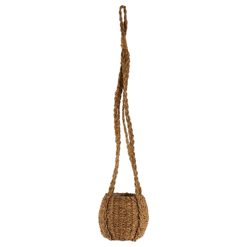 Panier d'herbe marin suspendue de Zain (78x16cm)