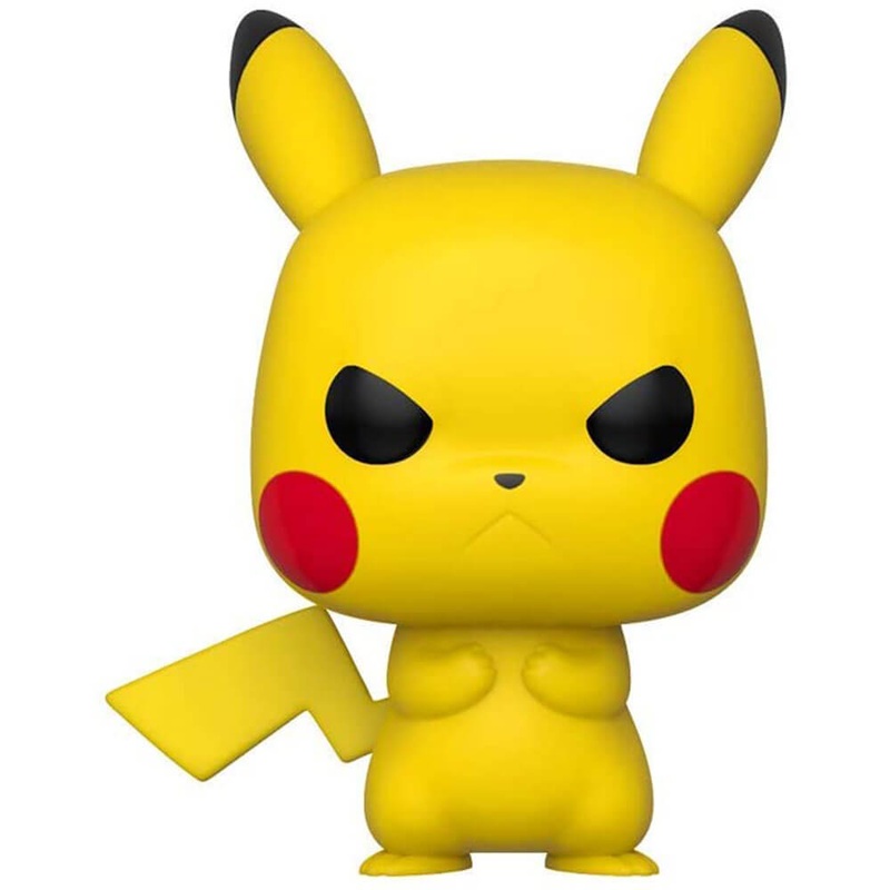 Pokemon Pikachu Grumpy Pop! Vinyle