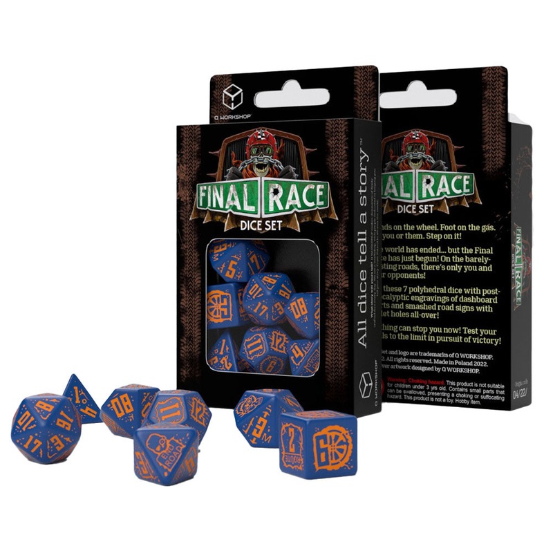 Q Atelier Final Race Dice Set 7pcs