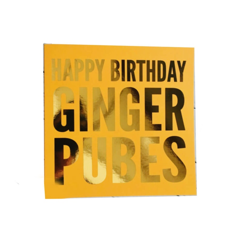 Sentiments sales joyeux anniversaire Pibes de pubs Carte