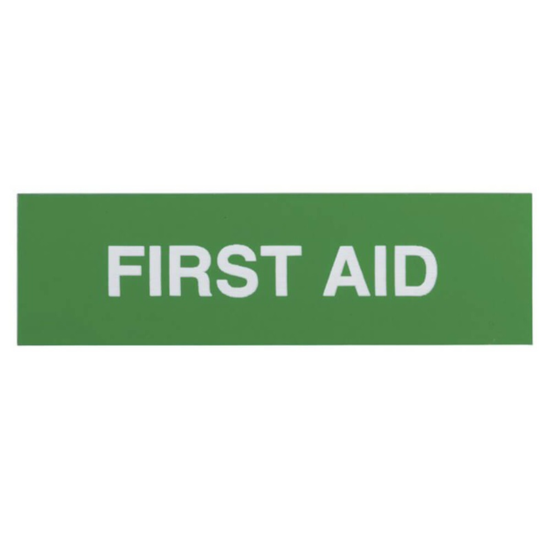Signe d'autocollant adhsif (100x30 mm)