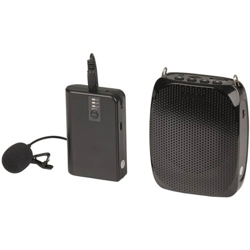 Systme de rcepteur et de haut-parleur de microphone  revers UHF sans fil UHF